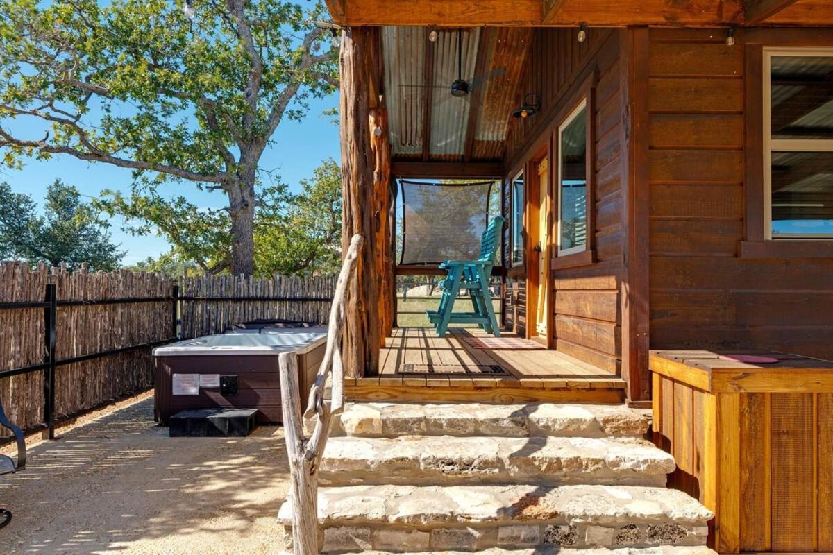 Rockin' R - Morning Star Cabin 弗雷德里克斯堡 外观 照片